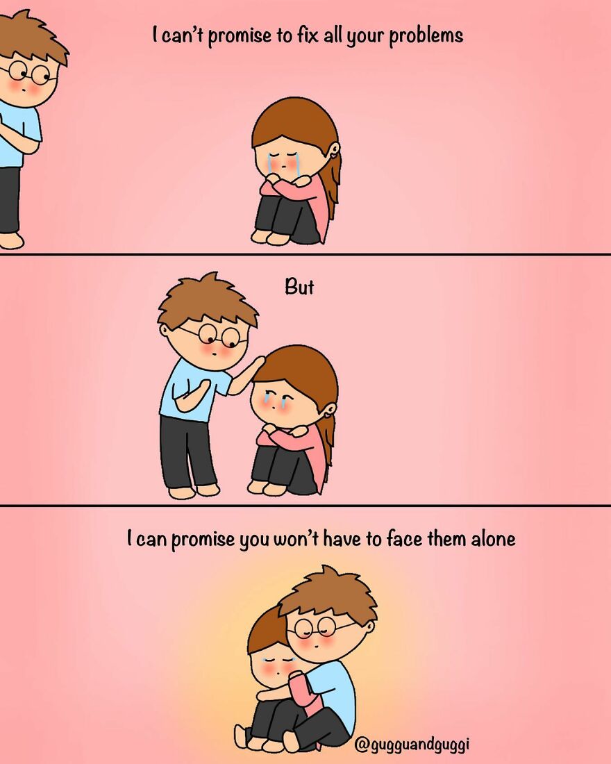 These Comics Beautifully Summarize A Couple's Everyday Life (100 Pics)
