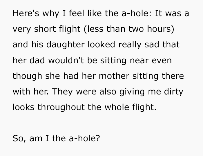 Woman Refuses To Switch Seats With A Man So He Can Sit With Family, Flight Attendant Intervenes