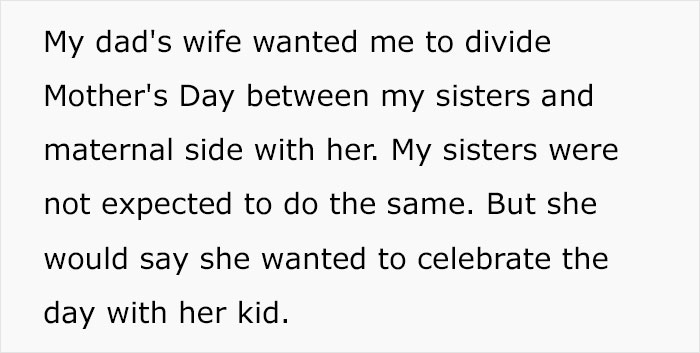 Teen Has A Meltdown During Family Christmas After Her Dad's New Wife Tries To Become Her Mom Teen Has A Meltdown During Family Christmas After Her Dad's New Wife Tries To Become Her Mom