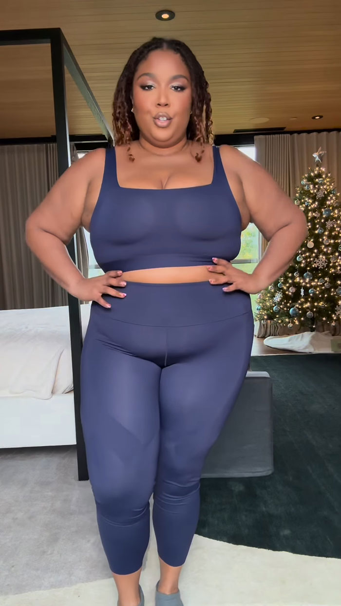 Lizzo Shows Off Slimmed-Down Figure While Modeling Her Shapewear Line