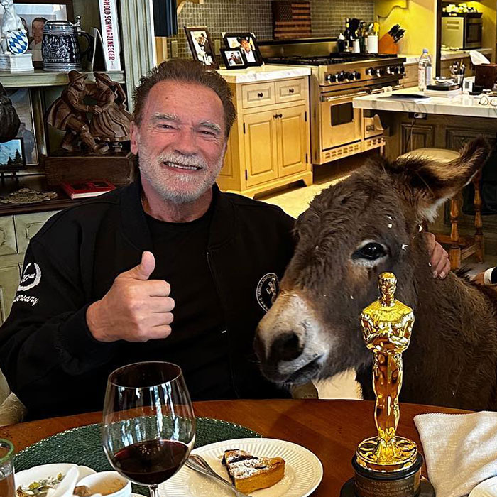 From Lulu The Donkey To Schnelly The Pig: Meet Arnold Schwarzenegger&rsquo;s Pet Paradise