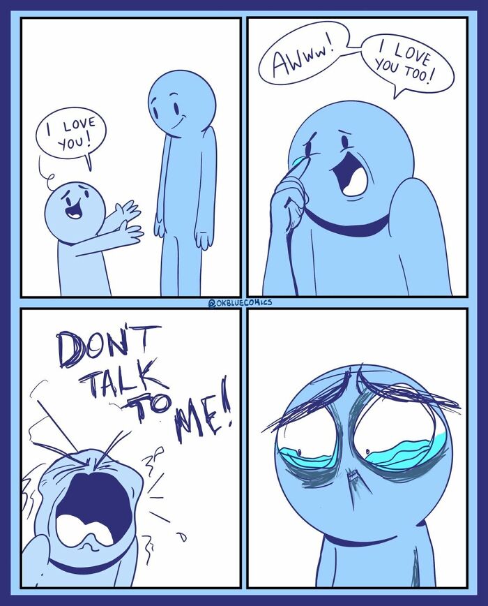 Absurd Comics Full Of Quirks By Ok Blue Comics Which Will Surely Giggles You