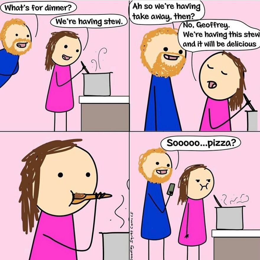 By “Doodley Squat Comics”, Here Are The 33 Funny And Relateable Comics About Everyday Life (New Pics)