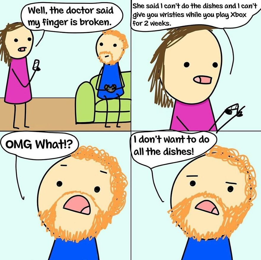 By “Doodley Squat Comics”, Here Are The 33 Funny And Relateable Comics About Everyday Life (New Pics)