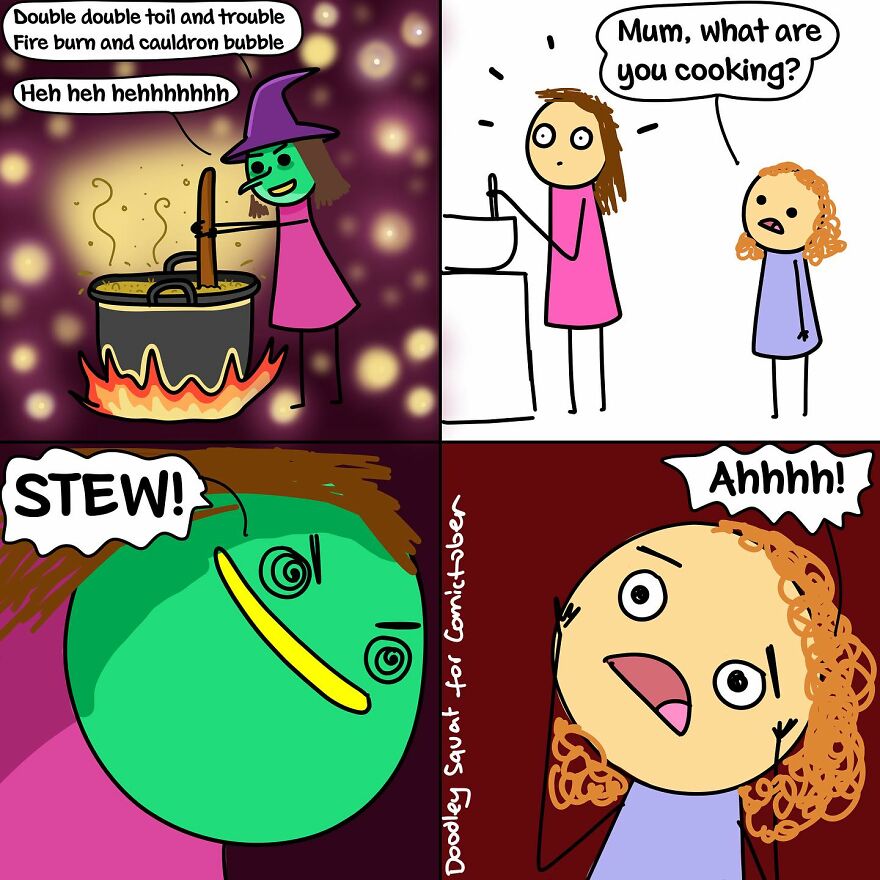 By “Doodley Squat Comics”, Here Are The 33 Funny And Relateable Comics About Everyday Life (New Pics)