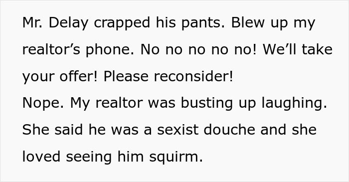 Woman Has Enough Of Annoying Realtor And Just Buys Another House, Sending Him Into Panic