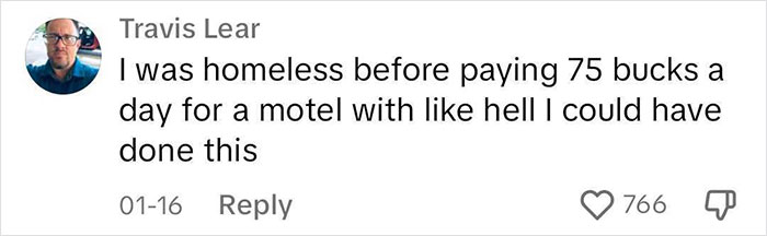 Guy Shares That He Lives In A Storage Unit, Because It's Much Cheaper Than An Apartment