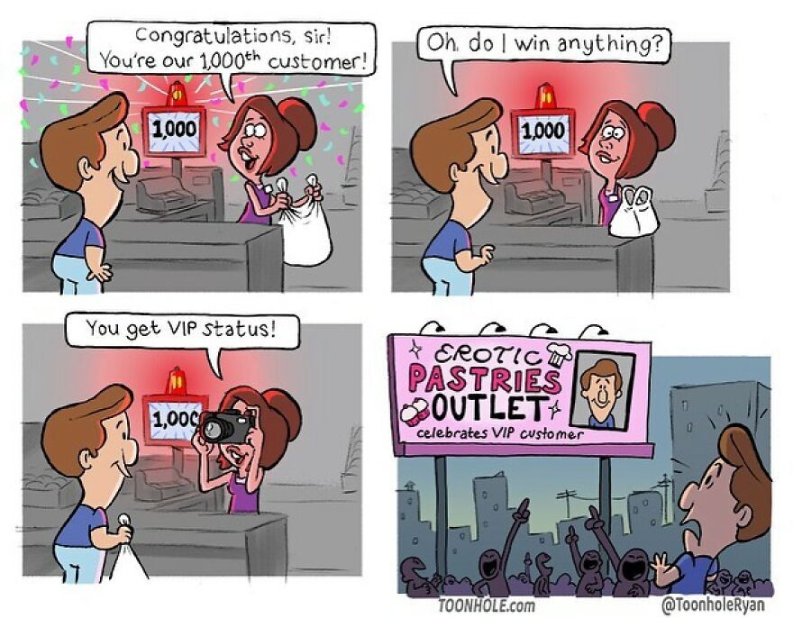 Ryan Kramer's Comics Poke Fun At Our Society (New Pics)