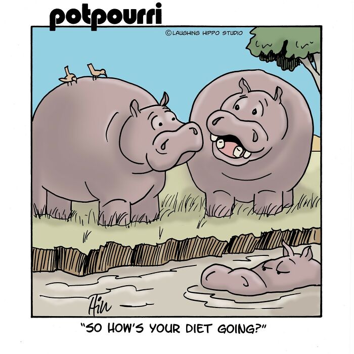 74 New Humorous One-Panel Comics By Laughing Hippo Studio That Might Brighten Your Day