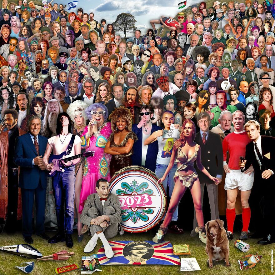 2016-2023 Tribute To Famous People Who Passed Away Inspired By Sgt. Pepper’s Album Cover By This Artist 2016-2023 Tribute To Famous People Who Passed Away Inspired By Sgt. Pepper’s Album Cover By This Artist