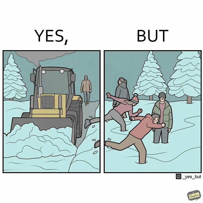 29 “Yes But” Comics That Show The Same Situation From Two Opposite Sides (New Pics)