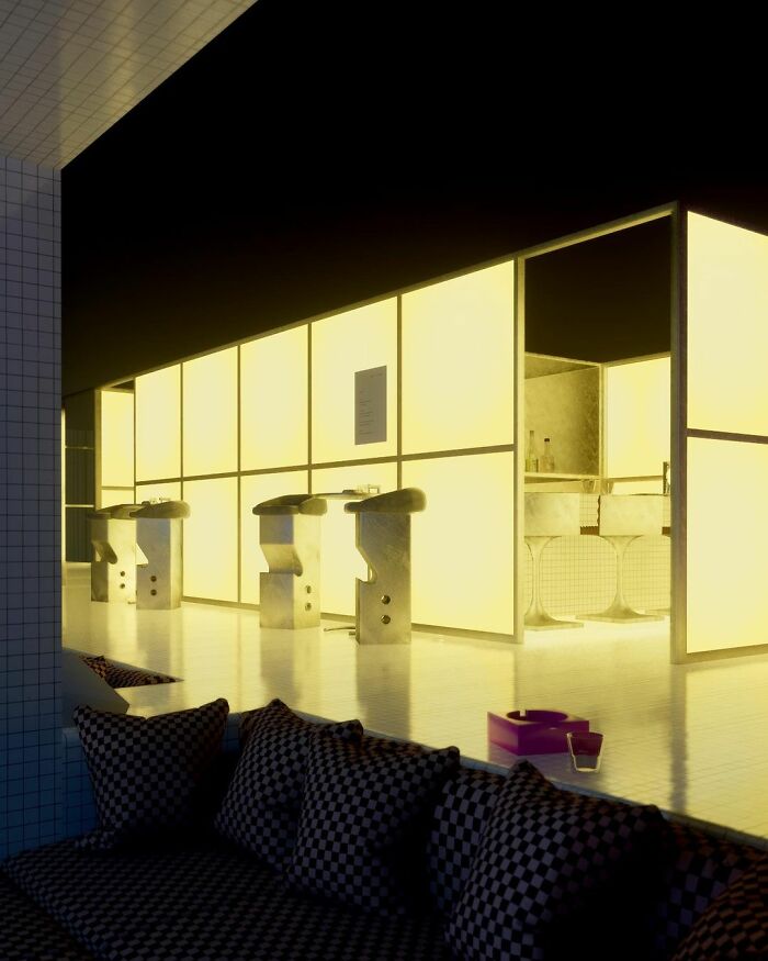 My Favorite Project To Date : Palladium, A Club Concept Designed By @joemortell And __dreamspaces