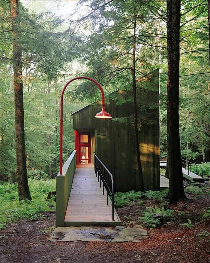 The Forest House, Designed By Peter Bohlin For His Parents In Connecticut, 1975 Photographs By @bohlincywinskijackson