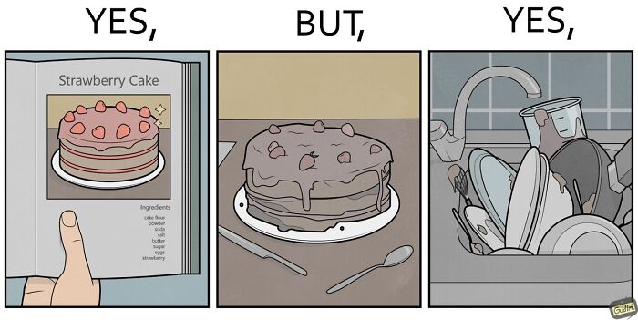 29 “Yes But” Comics That Show The Same Situation From Two Opposite Sides (New Pics)