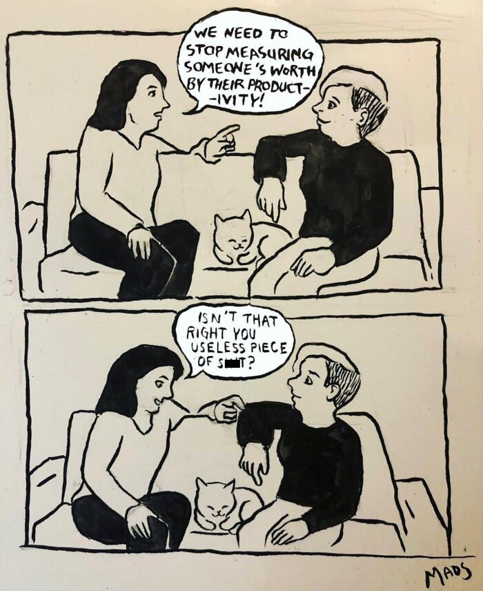 Single-Panel Comics By Madeline Horwath