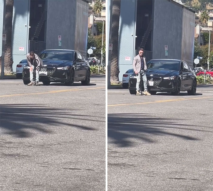 Buy His Course “Learning How To Stand So It Looks Natural”