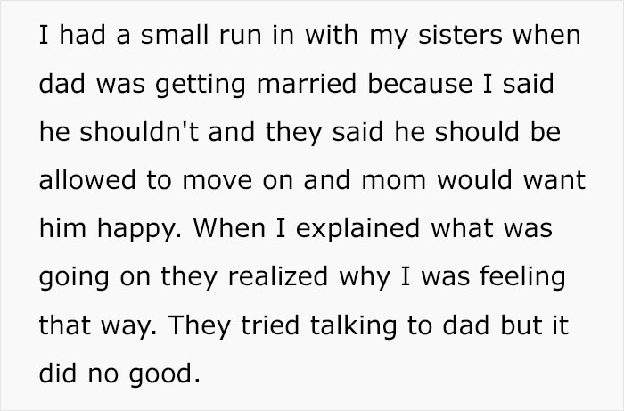 Teen Has A Meltdown During Family Christmas After Her Dad's New Wife Tries To Become Her Mom Teen Has A Meltdown During Family Christmas After Her Dad's New Wife Tries To Become Her Mom