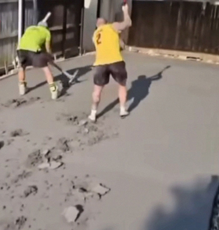 &ldquo;This Is What Happens When You Don&rsquo;t Pay&rdquo;: Builders Film Themselves Destroying Woman&rsquo;s Driveway