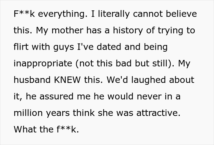 Mom Refuses To Admit She Slept With Daughter&rsquo;s Husband Hours Before They Were To Be Married