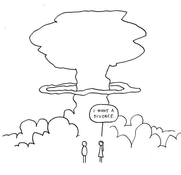 Dark Humor Comic By Hugleikur Dagsson