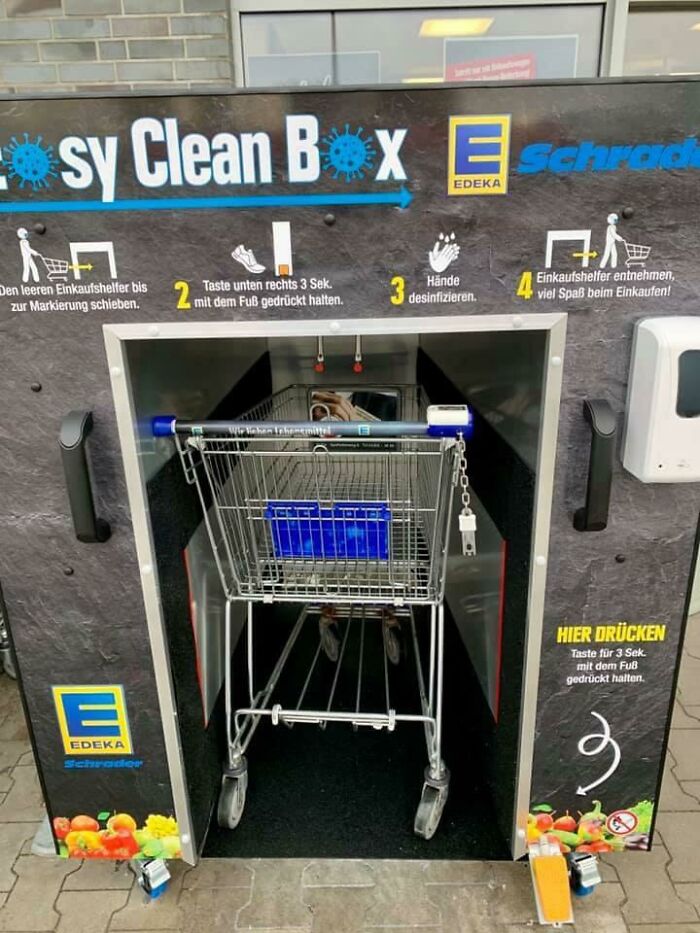 Shopping Cart Cleaning Machine In Germany