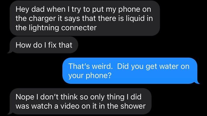 Why Does My Phone Say It’s Wet? Introducing, My Son