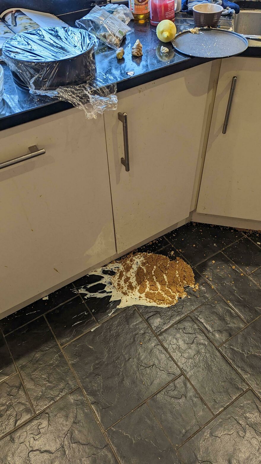 Girlfriend Broke Up With Me So Thought I'd Make A Cheesecake To Cheer Myself Up