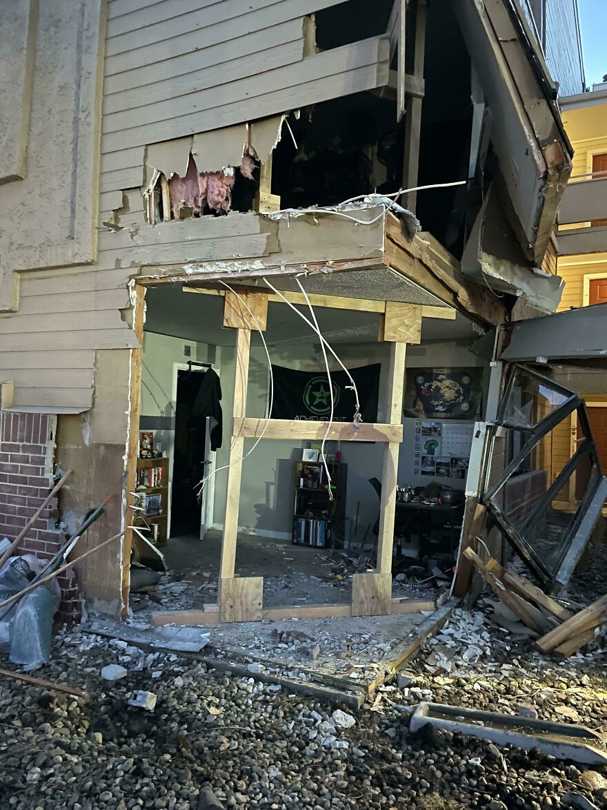 Someone Drove A U-Haul Into My Bedroom