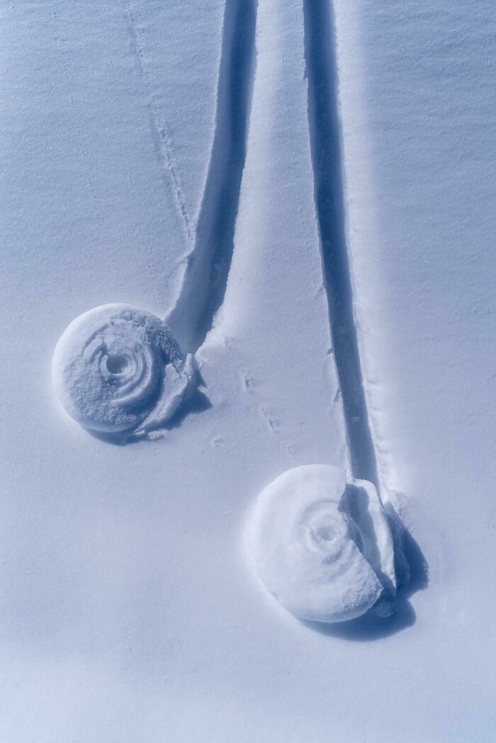 Snow Pinwheels! Natures Warning Sign Of Rising Avalanche Risk