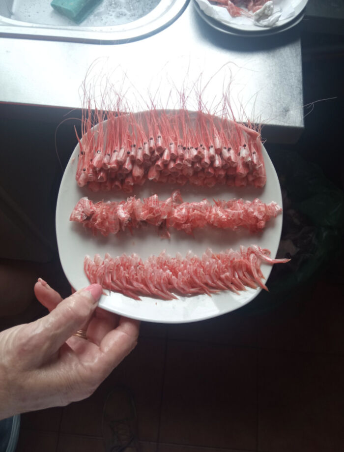 The Way A Customer Returned A Dish Of Shrimps After Eating Them