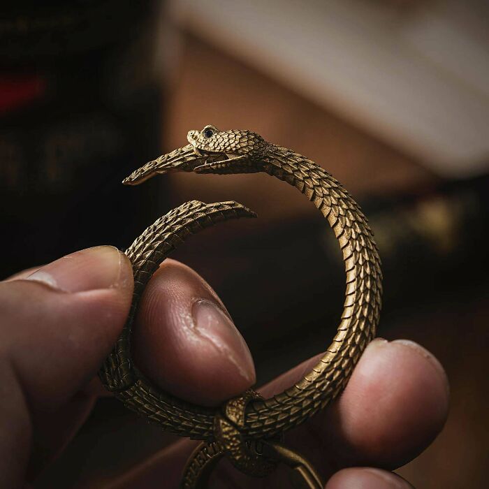 I Designed The Ouroboros Keychain