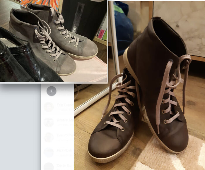 Cleaned Up The Leather On An Old Pair Of Boots. Oddly Satisfying To Bring Old Leather Back To Life