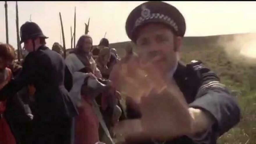 Monty Python Wanted Viewers To Experience The Most Random Movie Ending Ever. So They Called The Police Force To Ruin The Ending