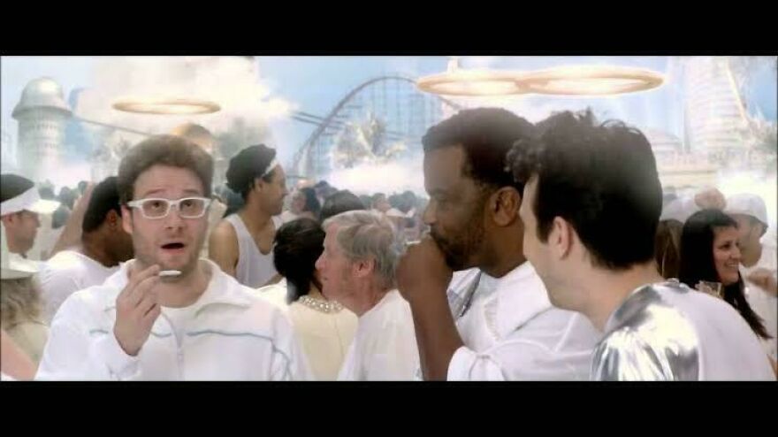 In This Is The End (2013), James Franco Doesn't Go To Heaven With The Rest Of The Cast. This Was A Clever Way For The Director To Let The Audience Know James Franco Is A Piece Of S**t