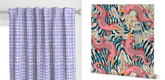 Because Vanilla Walls And Cookie-Cutter Curtains Are So Last Season, Let Spoonflower.com Infuse Your World With Colors And Textures That Tell Your Story.