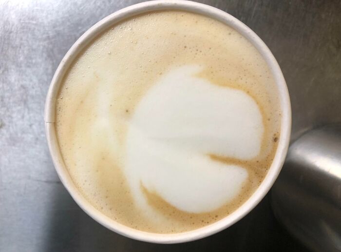 I Tried My Hand At Latte Art. All I Got Was A Butt