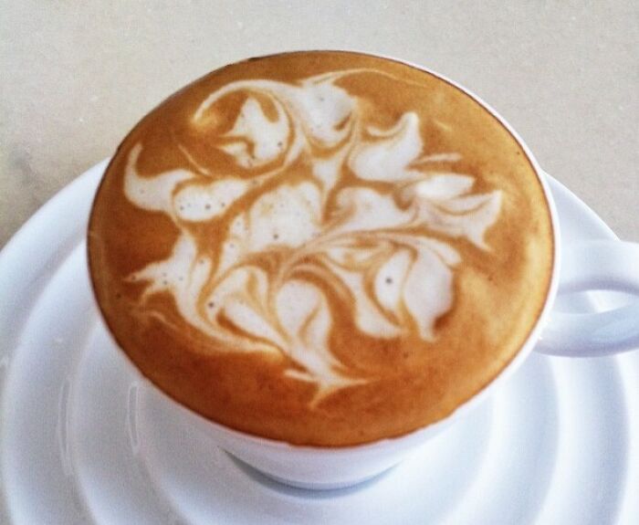 Tribal Latte Art Fail