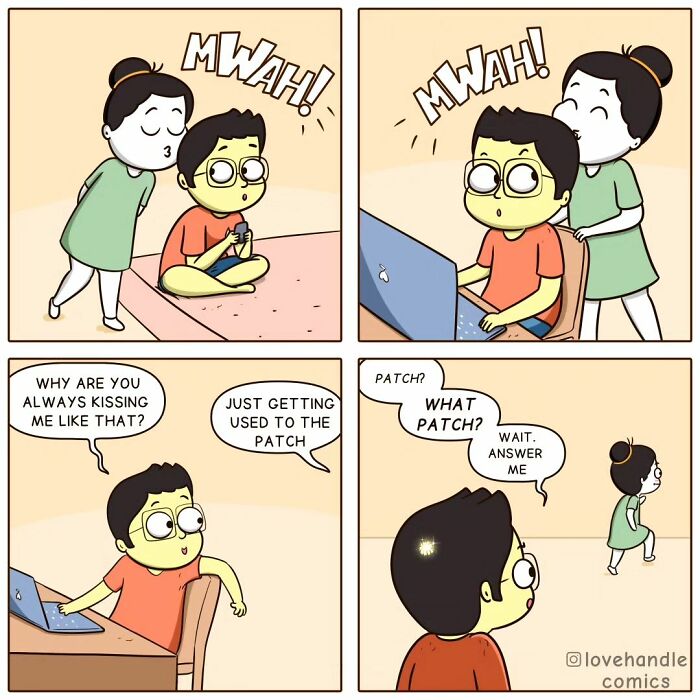 Comics By “Love Handle Comics” To Which Couples Can Relate