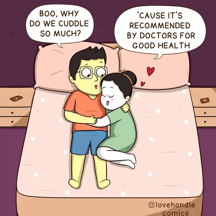Comics By “Love Handle Comics” To Which Couples Can Relate