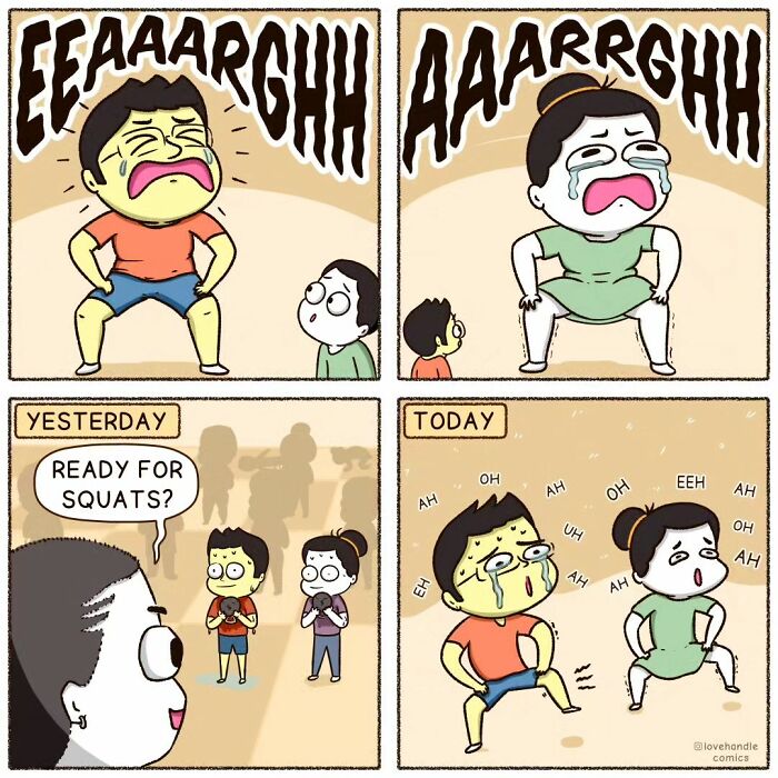 Comics By “Love Handle Comics” To Which Couples Can Relate