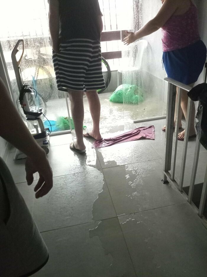 Me And My Family Witnessing A Flood