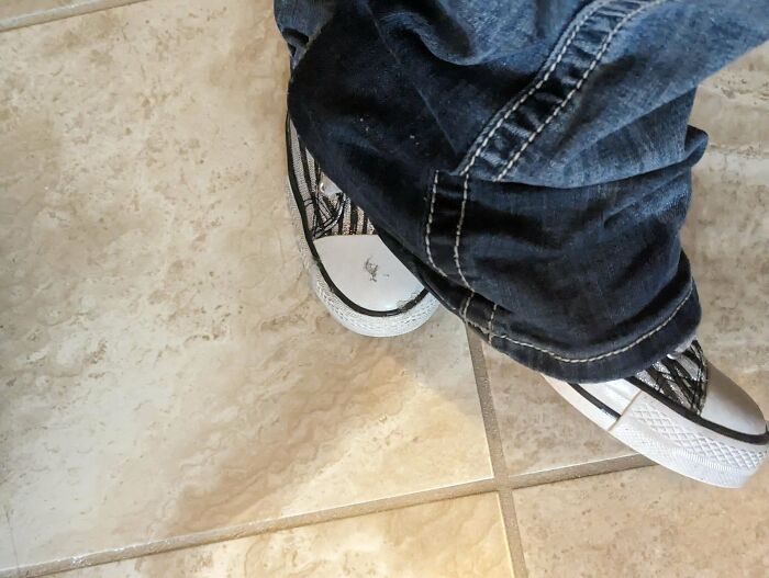 Not Gonna Wear Beat Cut Jeans In The Snow Again