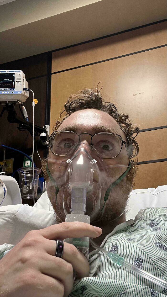 Starting The New Year With A Collapsed Lung. At Least It Should All Be Uphill From Here