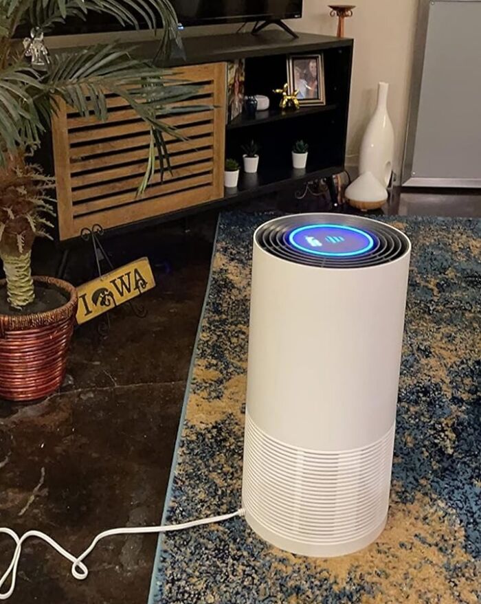 Got A Space So Big, It Has Its Own Weather System? Dial Up The Freshness With This Air Purifier