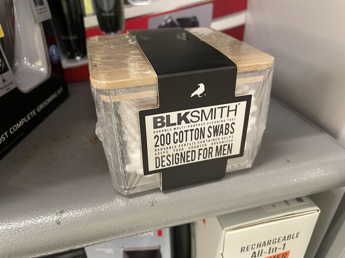 Cotton Swabs For Only The Manliest Of Ear Canals