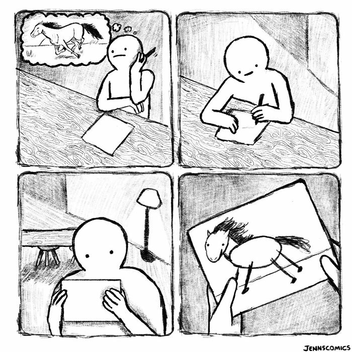 Jenna Noble’s 32 Cute Yet Dark Comics With Unexpected Endings (New Pics)