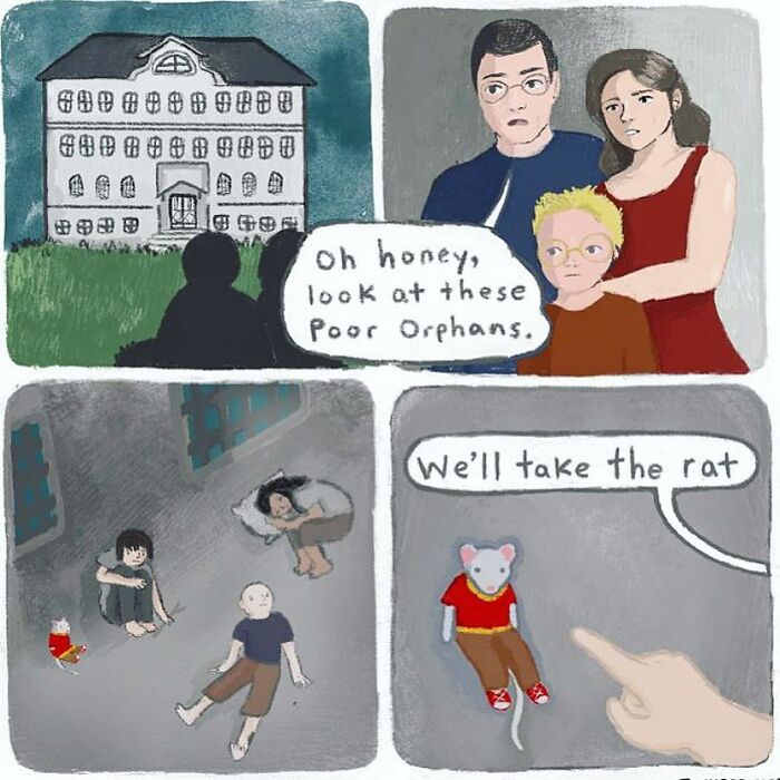 Jenna Noble’s 32 Cute Yet Dark Comics With Unexpected Endings (New Pics)