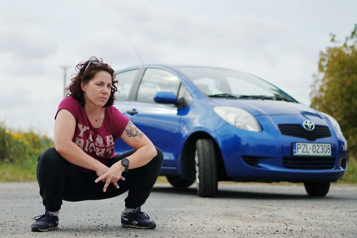 My Girlfriend Is Selling Her Car And That's One Of The Photos She Chose For The Auction