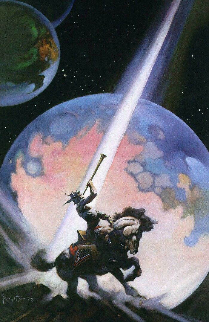 Artwork By Frank Frazetta, 1979