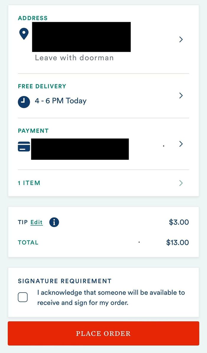 Was Asked To Tip My Prescription Medicine Delivery Person…